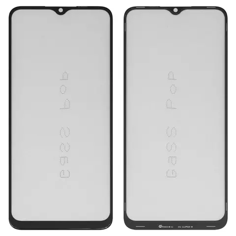 Скло корпуса G+OCA PRO для Realme 5i, 5s, 6i, з ОСА-плівкою, чорне