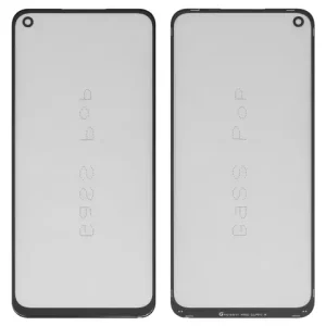 Скло корпуса G+OCA PRO для Realme 6, з ОСА-плівкою, чорне