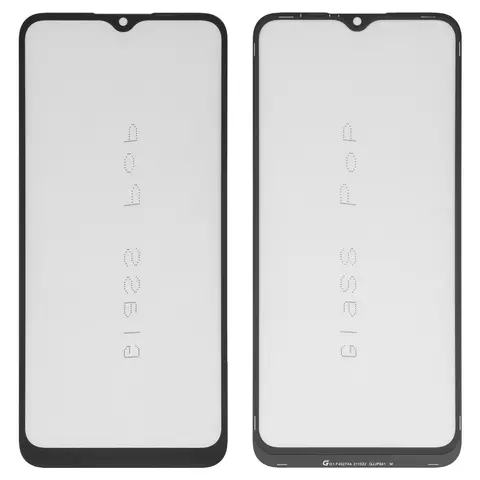 Скло корпуса G+OCA PRO для Realme C11 (2021), C20, C21, з ОСА-плівкою, чорне