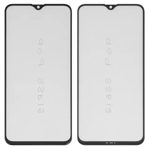 Скло корпуса G+OCA PRO для Realme X2, XT; Oppo K5, Reno Z, з ОСА-плівкою, чорне