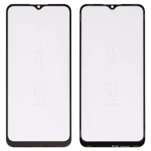 Скло корпуса G+OCA PRO для Samsung A025F/DS Galaxy A02s, M025 Galaxy M02s, з ОСА-плівкою, чорне, 160 mm