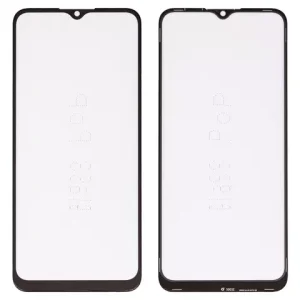 Скло корпуса G+OCA PRO для Samsung A037F Galaxy A03s, з ОСА-плівкою, чорне, 160,5×72 mm