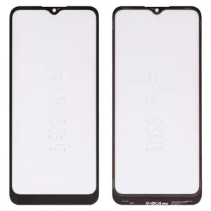 Скло корпуса G+OCA PRO для Samsung A037G Galaxy A03s, з ОСА-плівкою, чорне, 162×72 mm