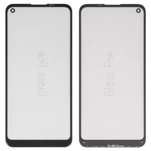 Скло корпуса G+OCA PRO для Samsung A115 Galaxy A11, M115 Galaxy M11, з ОСА-плівкою, чорне