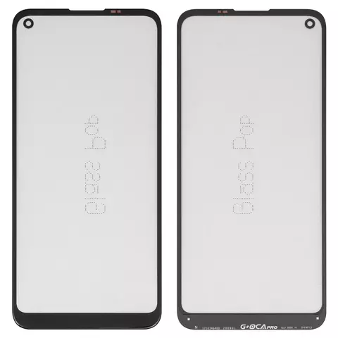 Скло корпуса G+OCA PRO для Samsung A115 Galaxy A11, M115 Galaxy M11, з ОСА-плівкою, чорне