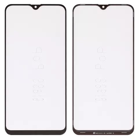 Скло корпуса G+OCA PRO для Samsung A205 Galaxy A20, M107F/DS Galaxy M10s, з ОСА-плівкою, чорне