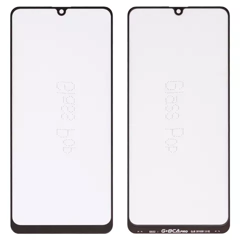 Скло корпуса G+OCA PRO для Samsung A225 Galaxy A22, A315 Galaxy A31, з ОСА-плівкою, чорне