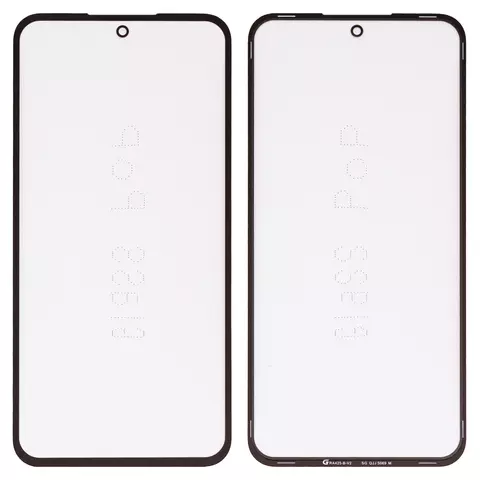 Скло корпуса G+OCA PRO для Samsung A356 Galaxy A35 5G, M356 Galaxy M35, з ОСА-плівкою, чорне