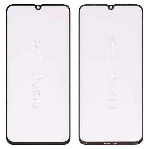 Скло корпуса G+OCA PRO для Samsung A705F/DS Galaxy A70, з ОСА-плівкою, чорне