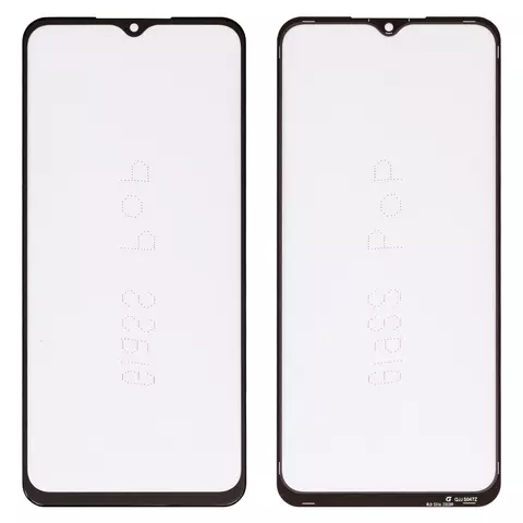 Скло корпуса G+OCA PRO для Samsung M135 Galaxy M13, з ОСА-плівкою, чорне
