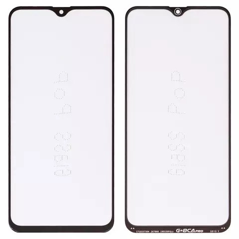 Скло корпуса G+OCA PRO для Samsung M205 Galaxy M20, з ОСА-плівкою, чорне