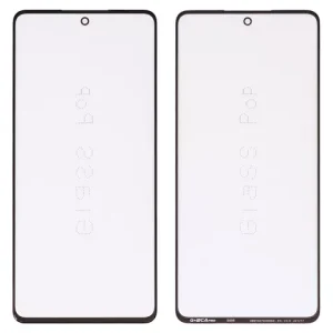 Скло корпуса G+OCA PRO для Samsung M526 Galaxy M52, з ОСА-плівкою, чорне