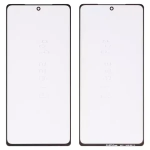 Скло корпуса G+OCA PRO для Samsung N980F Galaxy Note 20, N981 Galaxy Note 20 5G, з ОСА-плівкою, чорне