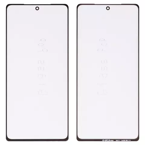 Скло корпуса G+OCA PRO для Samsung N980F Galaxy Note 20, N981 Galaxy Note 20 5G, з ОСА-плівкою, чорне