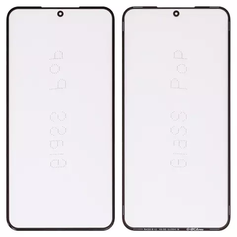 Скло корпуса G+OCA PRO для Samsung S901B Galaxy S22 5G, з ОСА-плівкою, чорне