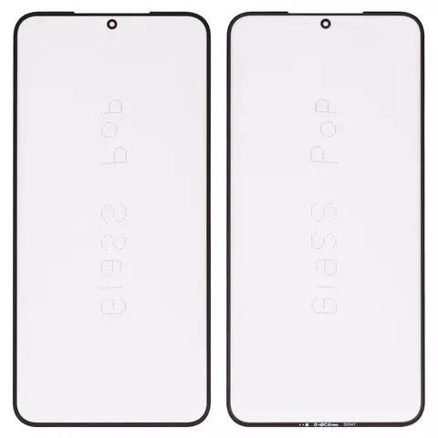 Скло корпуса G+OCA PRO для Samsung S916 Galaxy S23 Plus, з ОСА-плівкою, чорне