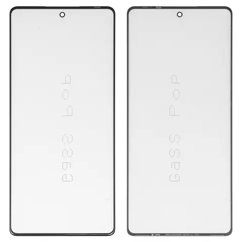 Скло корпуса G+OCA PRO для Tecno Camon 30 (CL6, CL6k), Camon 30 5G (CL7), з ОСА-плівкою, чорне