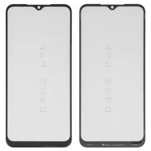 Скло корпуса G+OCA PRO для Tecno Pop 5 Lite, Pop 5 LTE, з ОСА-плівкою, чорне