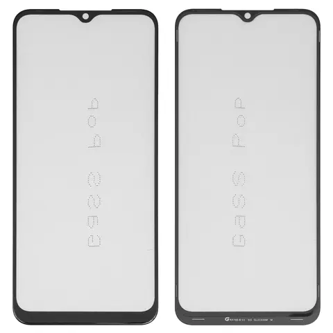 Скло корпуса G+OCA PRO для Tecno Pop 5 Lite, Pop 5 LTE, з ОСА-плівкою, чорне