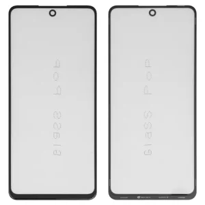 Скло корпуса G+OCA PRO для Tecno Pova 2, Pova 3; Infinix Note 11 Pro (X697), з ОСА-плівкою, чорне