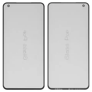 Скло корпуса G+OCA PRO для Vivo X50, з ОСА-плівкою, чорне
