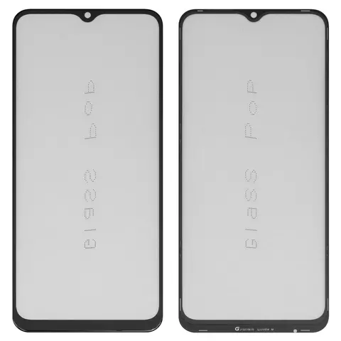 Скло корпуса G+OCA PRO для Vivo Y20 (2020), з ОСА-плівкою, чорне