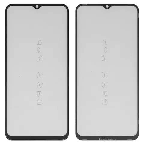 Скло корпуса G+OCA PRO для Vivo Y33s, Y55s 5G, Y76s, з ОСА-плівкою, чорне