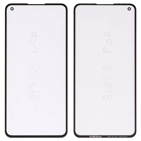 Скло корпуса G+OCA PRO для Xiaomi Mi 11 Lite, з ОСА-плівкою, чорне