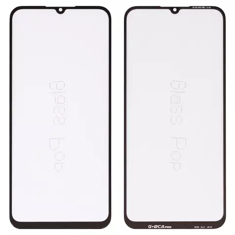 Скло корпуса G+OCA PRO для Xiaomi Mi 10 Lite, з ОСА-плівкою, чорне