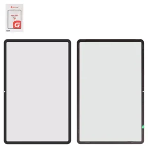 Скло корпуса G+OCA PRO для Xiaomi Pad 6 11”, Pad 6 Pro 11”, з ОСА-плівкою, чорне