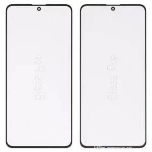Скло корпуса G+OCA PRO для Xiaomi Poco F5 Pro, Redmi K60, Redmi K60 Pro, з ОСА-плівкою, чорне