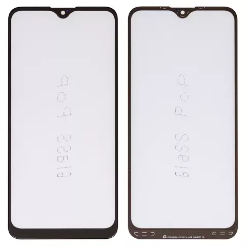 Скло корпуса G+OCA PRO для Xiaomi Redmi 8, Redmi 8A, з ОСА-плівкою, чорне