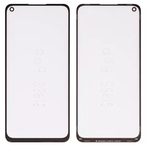 Скло корпуса G+OCA PRO для Xiaomi Redmi 10X 4G, Redmi Note 9, з ОСА-плівкою, чорне