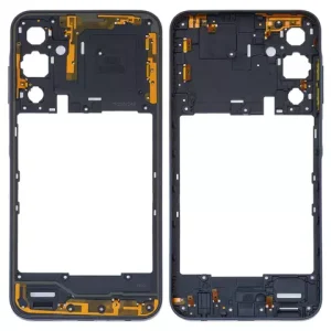 Середня частина корпусу для Samsung A256 Galaxy A25, чорна