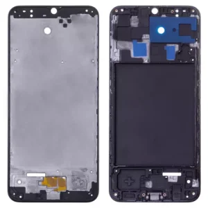 Рамка кріплення дисплея для Samsung A205F/DS Galaxy A20, чорна