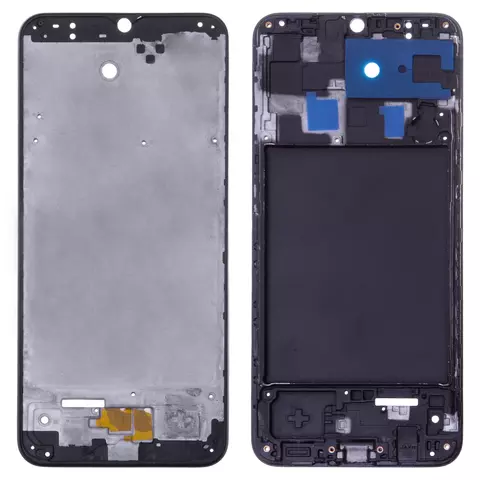 Рамка кріплення дисплея для Samsung A205F/DS Galaxy A20, чорна