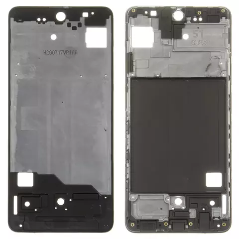 Рамка кріплення дисплея для Samsung A515 Galaxy A51, чорна, рамка була у використанні, після демонтажу