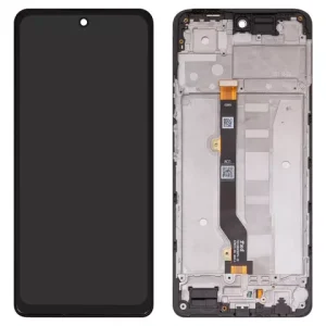Дисплей для Infinix Hot 40 (X6836), чорний, з рамкою, High Copy, TXD1680EBQPX-26