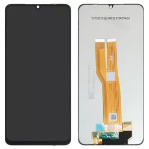 Дисплей для Samsung A075 Galaxy A07 4G, чорний, без рамки, Оригінал (переклеєне скло)