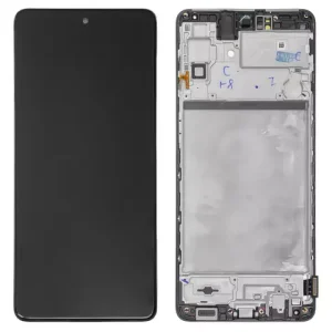 Дисплей для Samsung M515 Galaxy M51, чорний, з рамкою, Original (PRC)