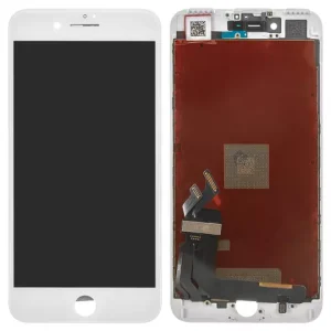 Дисплей для Apple iPhone 7 Plus, білий, з рамкою, Copy, tianma