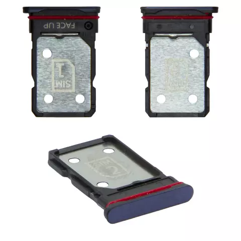 Тримач SIM-карти для Motorola Edge 50 Neo, сірий, grisaille