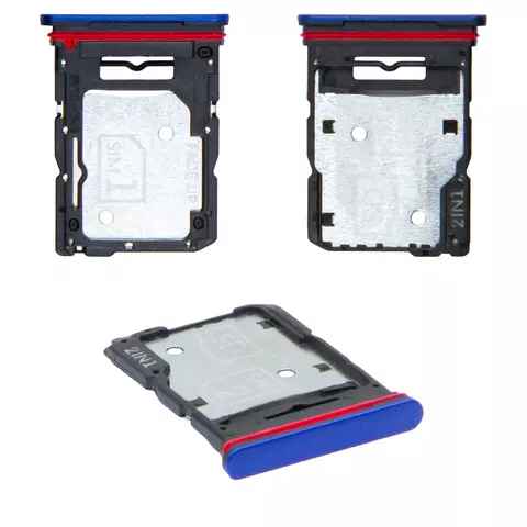 Тримач SIM-карти для Motorola Moto G85, синій, cobalt blue