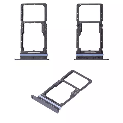 Тримач SIM-карти для Samsung A165 Galaxy A16, A166 Galaxy A16 5G, синій, midnight Blue, dual SIM