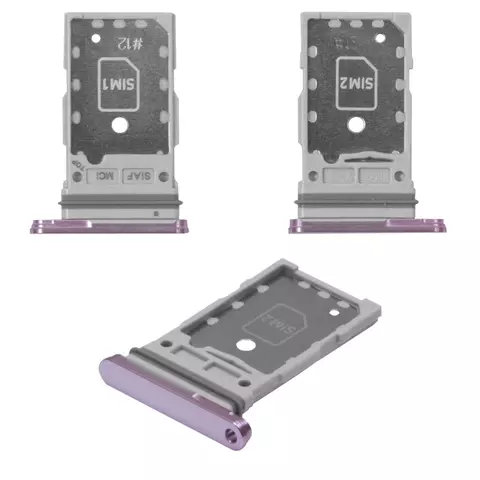Тримач SIM-карти для Samsung S911 Galaxy S23, S916 Galaxy S23 Plus, S918 Galaxy S23 Ultra, лавандовий, lavender