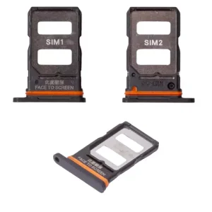 Тримач SIM-карти для Xiaomi Poco F6, чорний, black