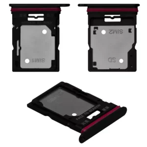 Тримач SIM-карти для Xiaomi Poco X4 Pro 5G, чорний, laser black