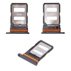 Тримач SIM-карти для Xiaomi Poco X7 Pro, чорний