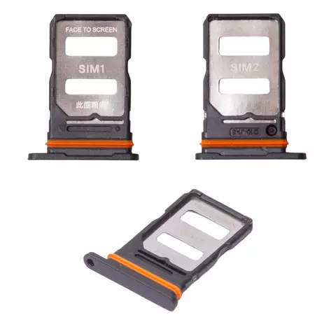 Тримач SIM-карти для Xiaomi Poco X7 Pro, чорний